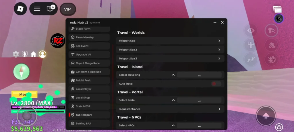 Redz Hub Script
