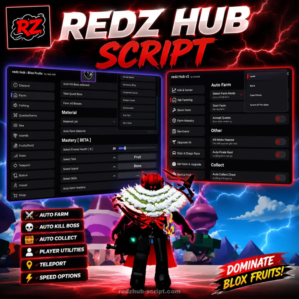redz hub script